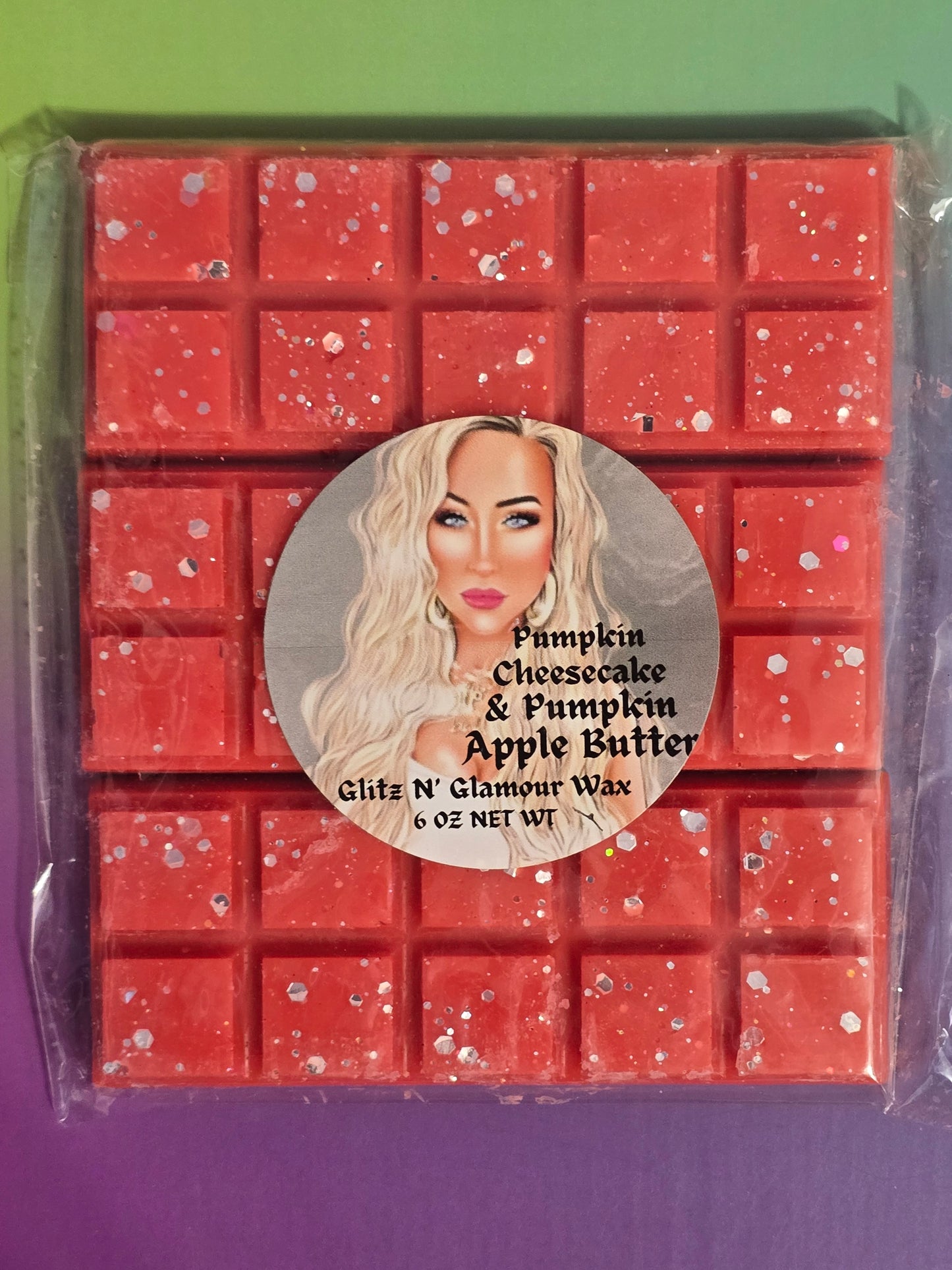 Pumpkin Cheesecake & Pumpkin Apple Butter Scented Small Snap Bar Set (Color Subject to Change)