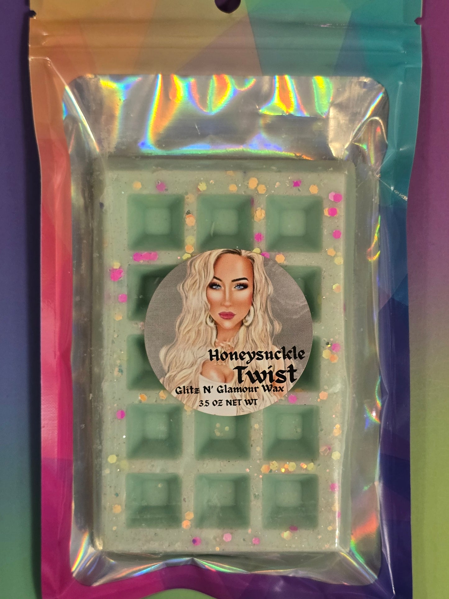 Honeysuckle Twist Scented Waffle 🧇 (Color of Waffle is Subject to Change)