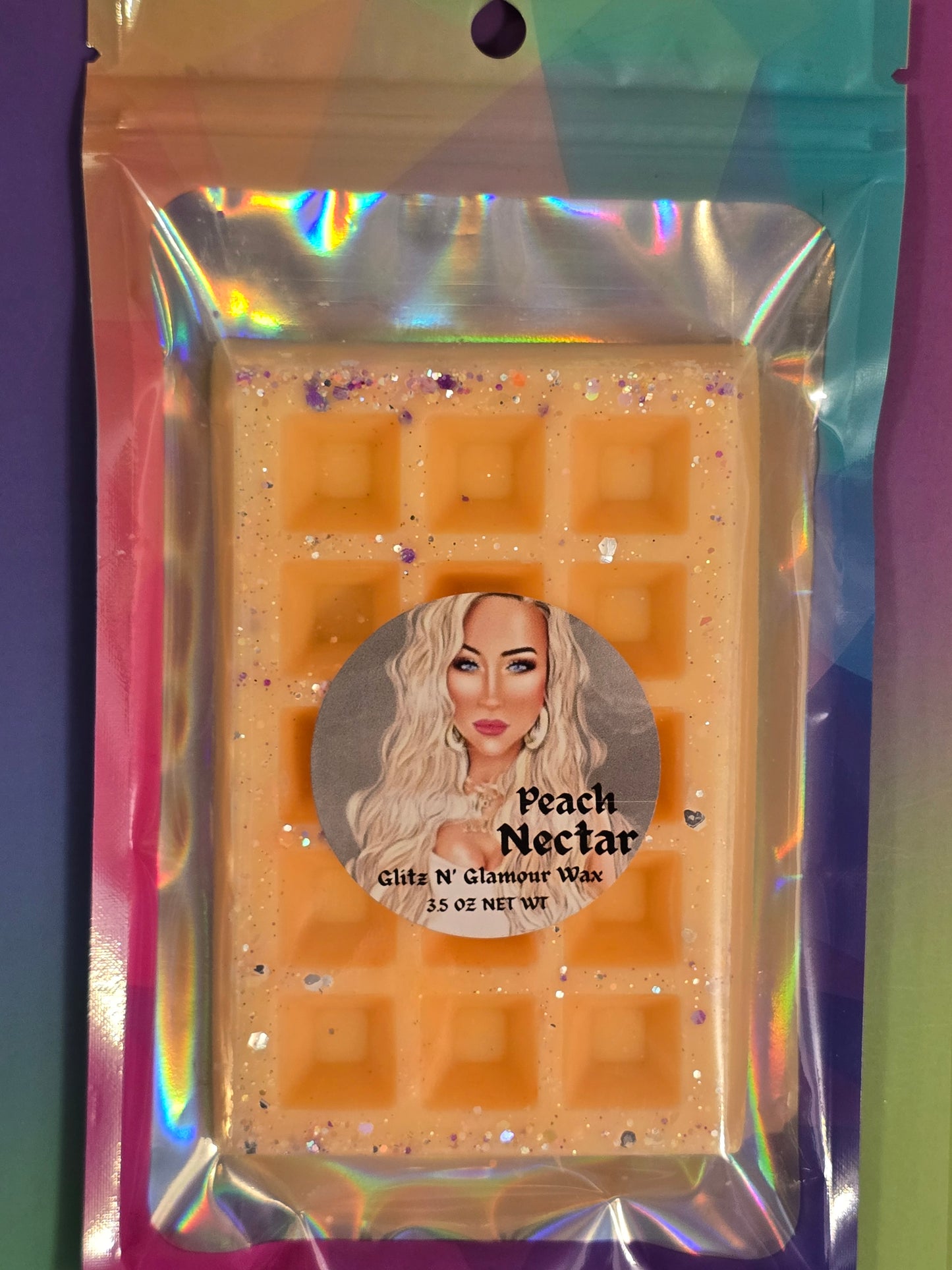 Peach Nectar Scented Waffle 🧇 (Color of Waffle is Subject to Change)