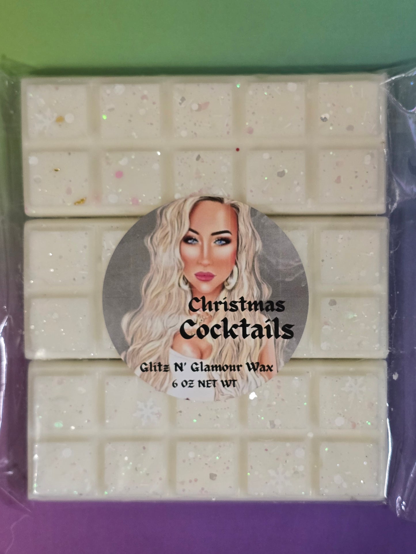 Christmas Cocktails Scented Small Snap Bar Set (Color of Snap Bars Subject to Change)