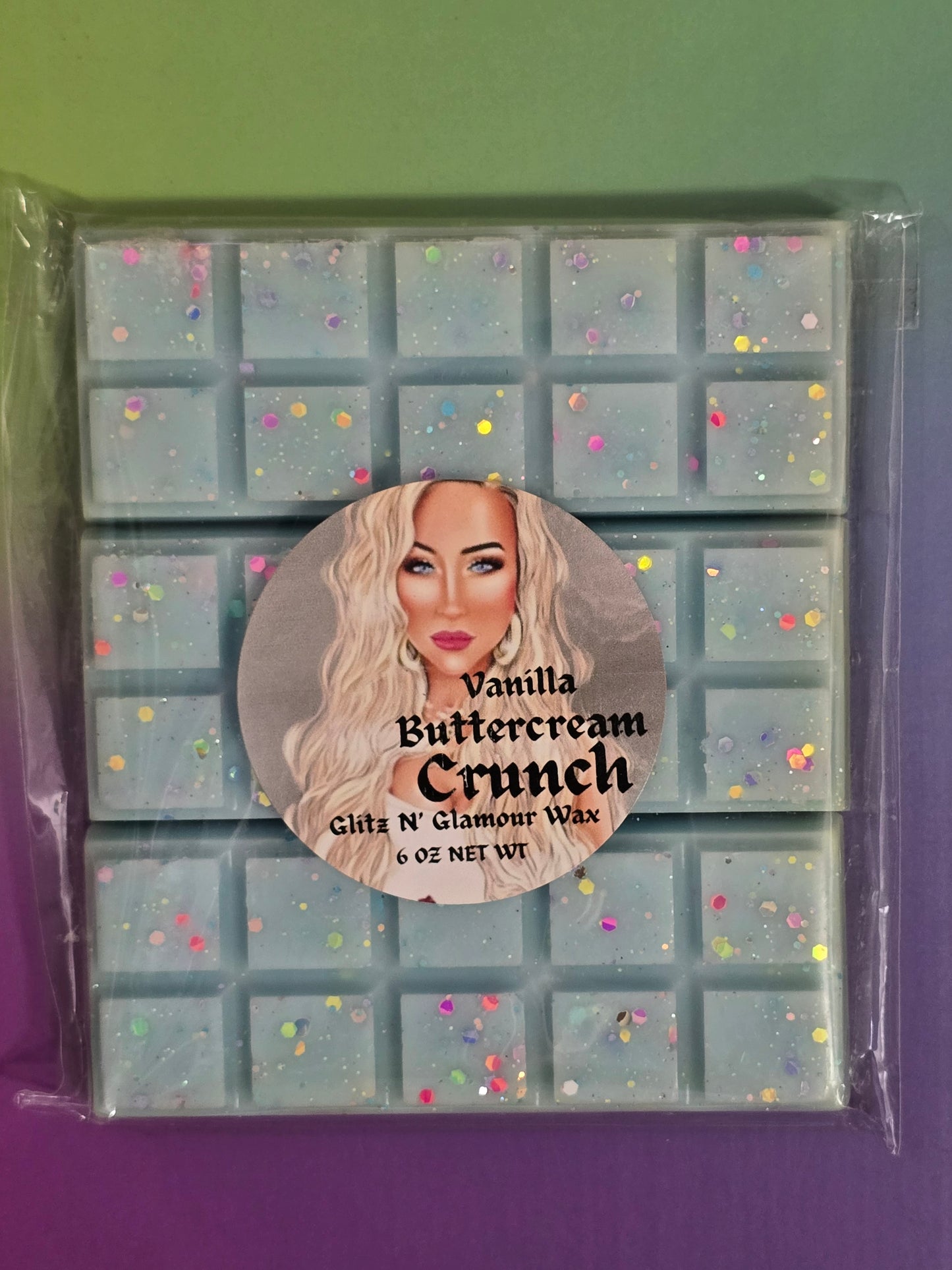 Vanilla Buttercream Crunch Scented Small Snap Bar Set (Color of Snap Bars are Subject to Change)