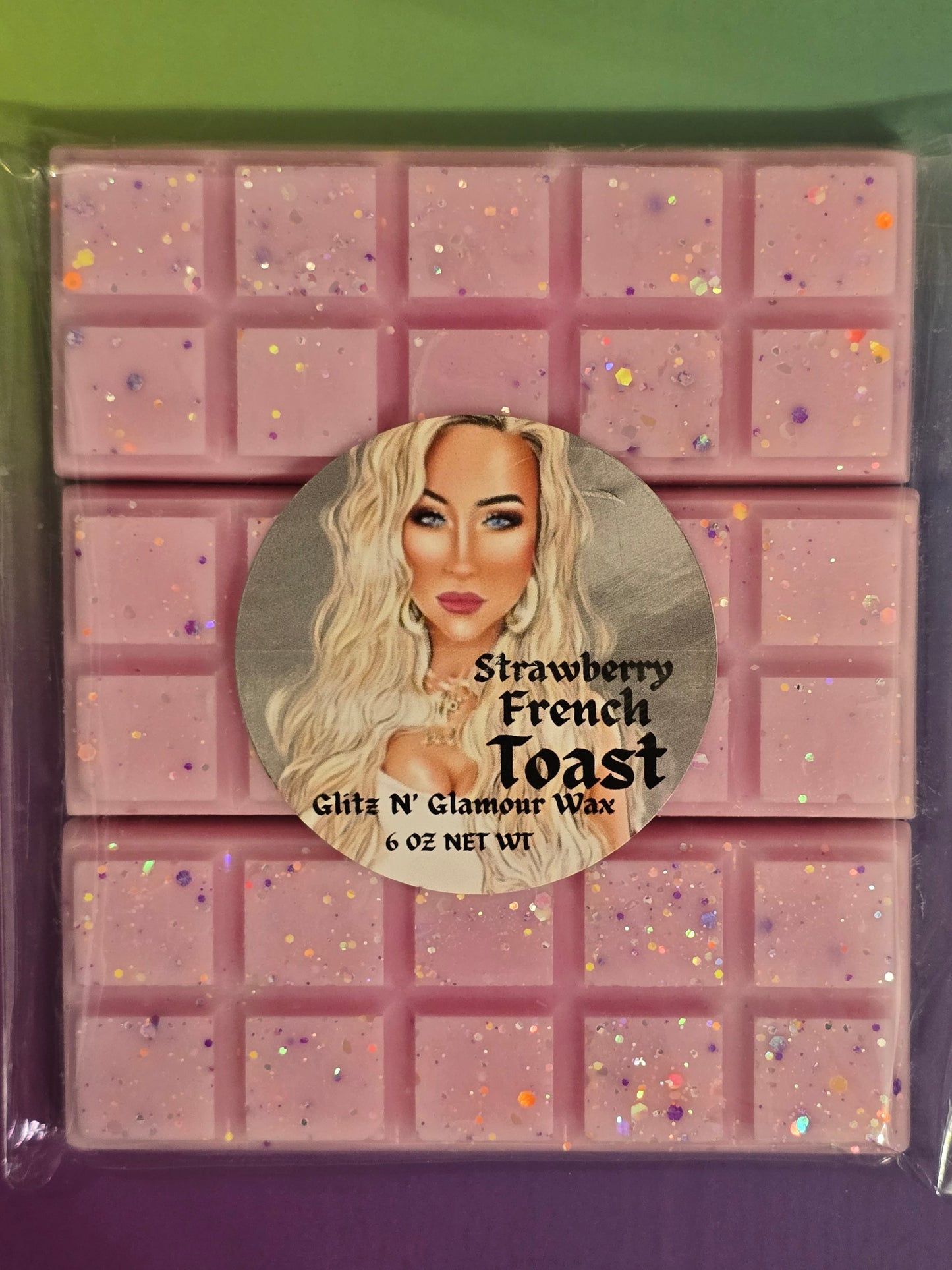 Strawberry French Toast Scented Small Snap Bar Set (Color of Snap Bars are Subject to Change)