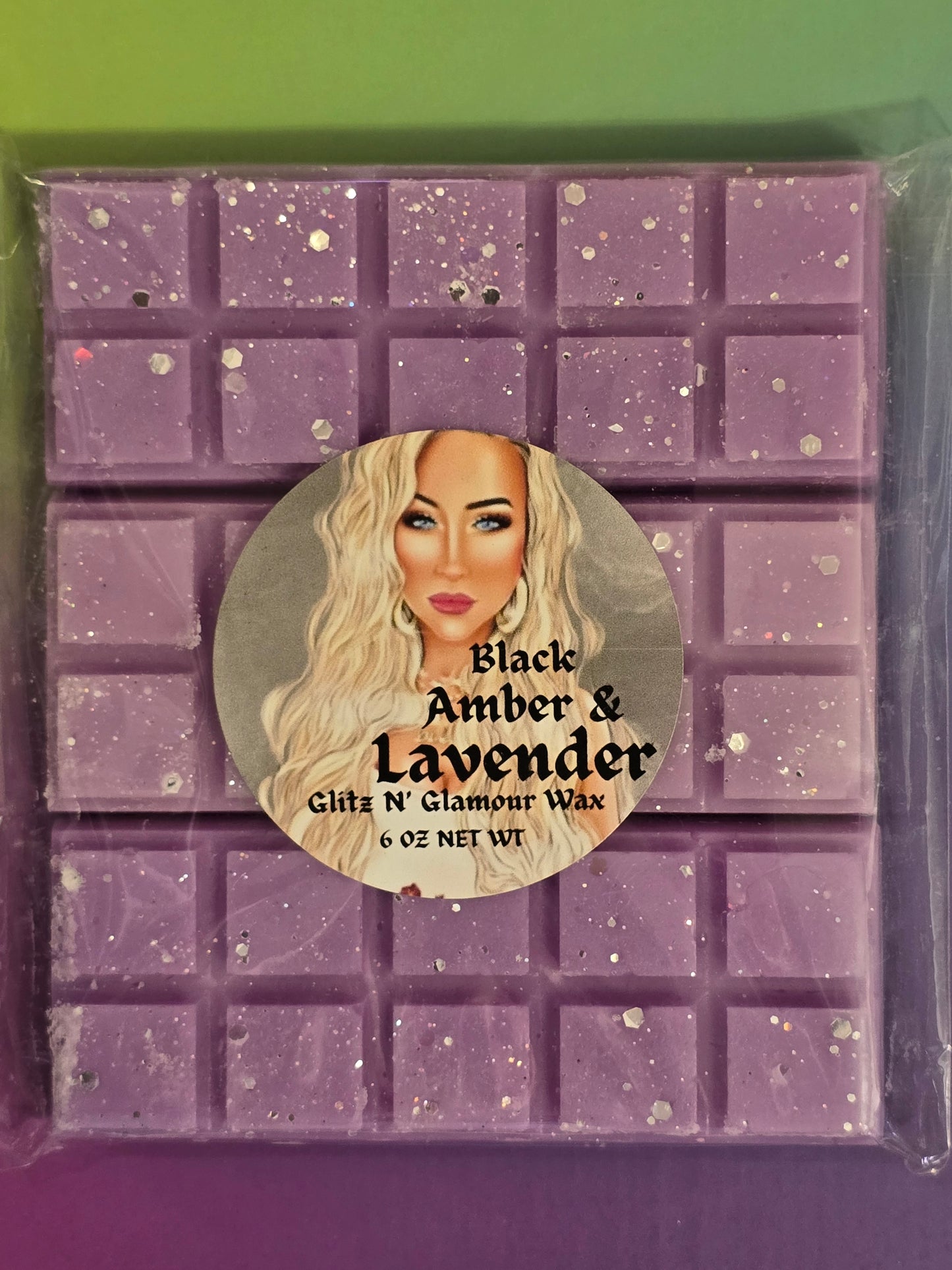 Black Amber & Lavender Scented Small Snap Bar Set (Color of Snap Bars Subject to Change)