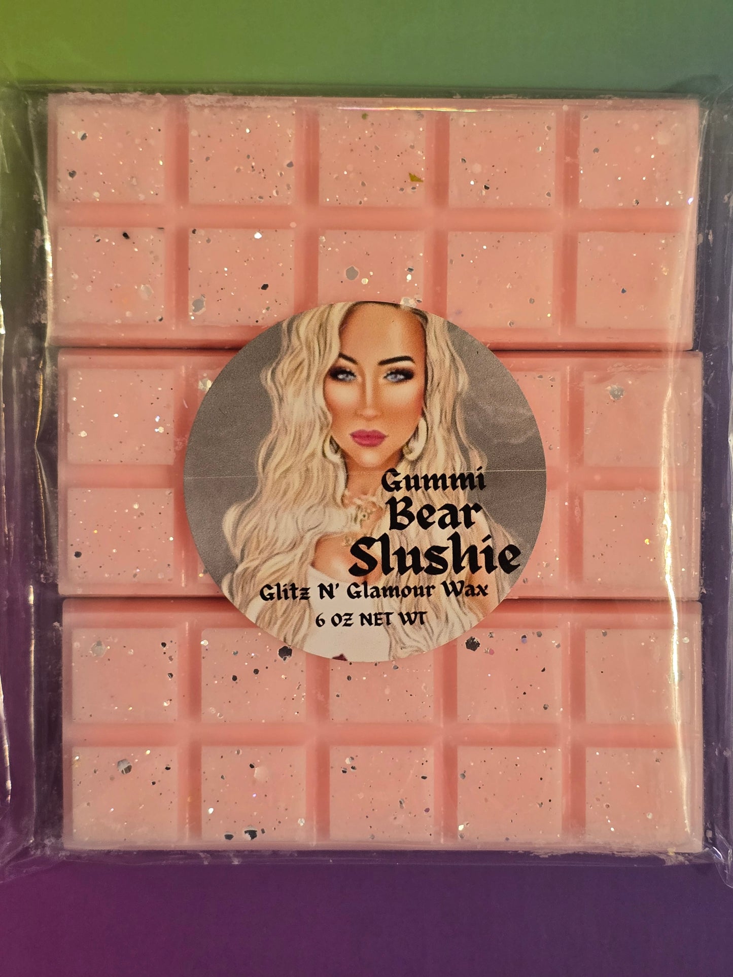Gummie Bear Slushie Scented Small Snap Bar Set (Color of Snap Bars are Subject to Change)