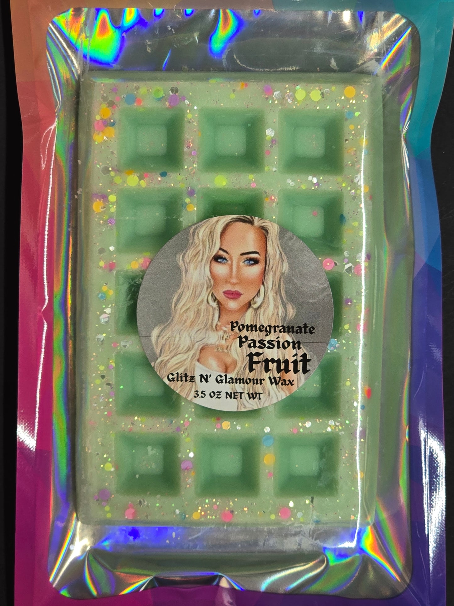 Pomegranate Passion Fruit Scented Waffle 🧇 (Color of Waffle is Subject to Change)