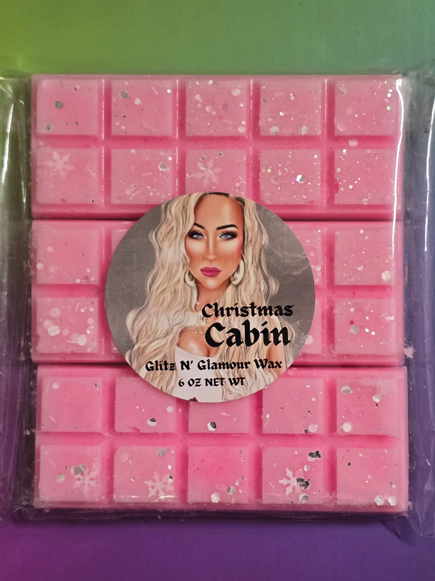 Christmas Cabin Scented Small Snap Bar Set (Color of Snap Bars are Subject to Change)