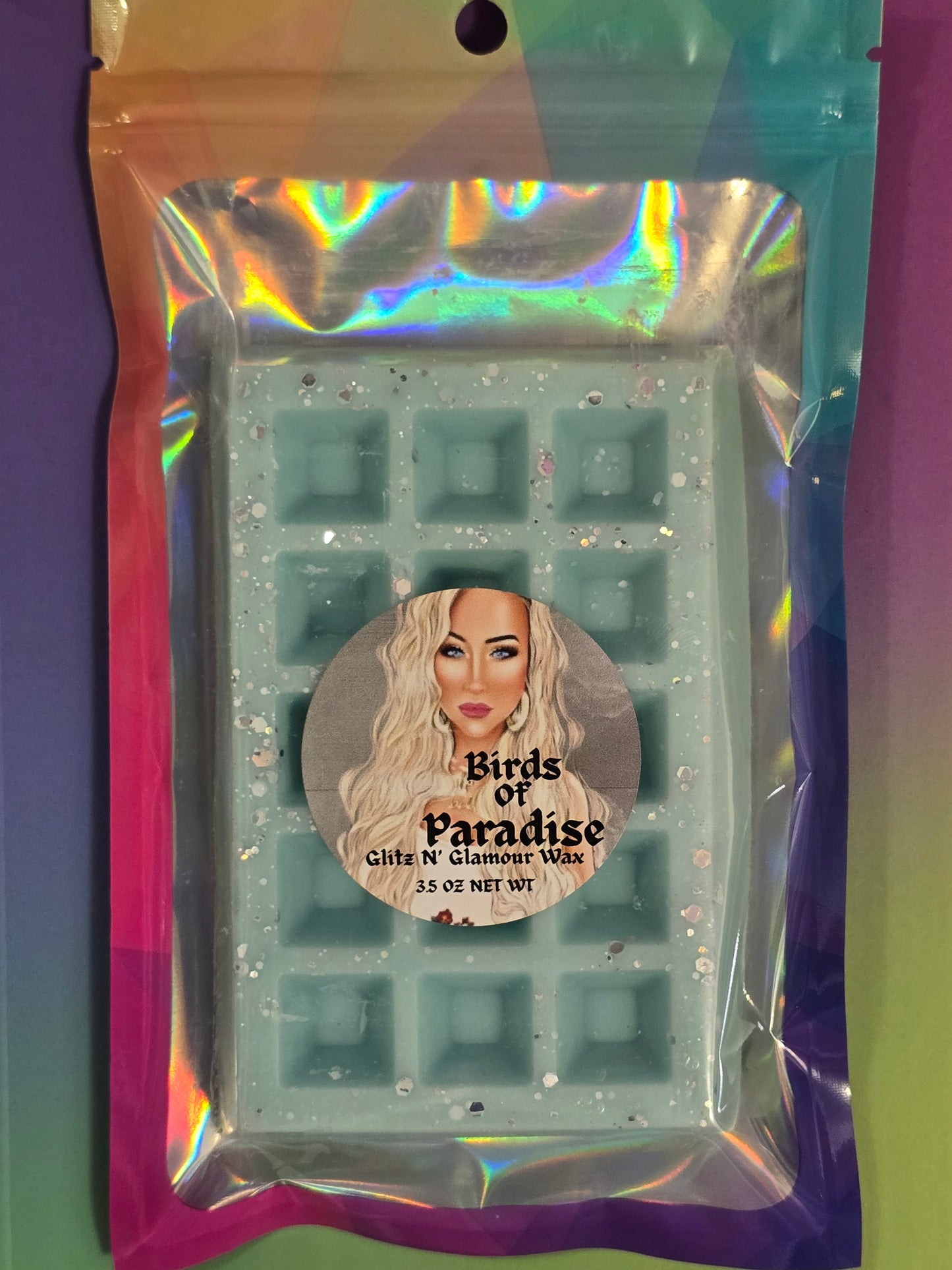 Birds 🐦 of Paradise Waffle 🧇 (Color of Waffle is Subject to Change)