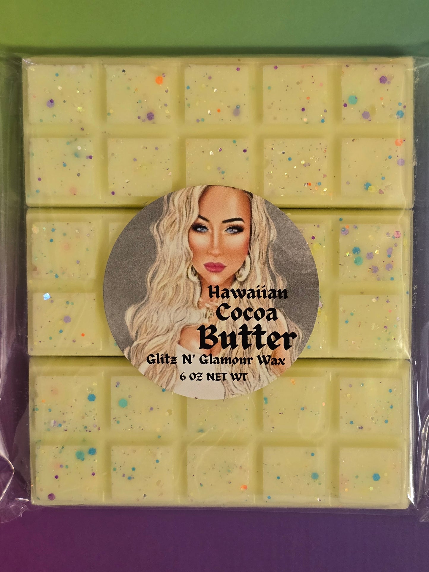 Hawaiian Cocoa Butter Scented Small Snap Bar Set (Color of Snap Bars are Subject to Change)