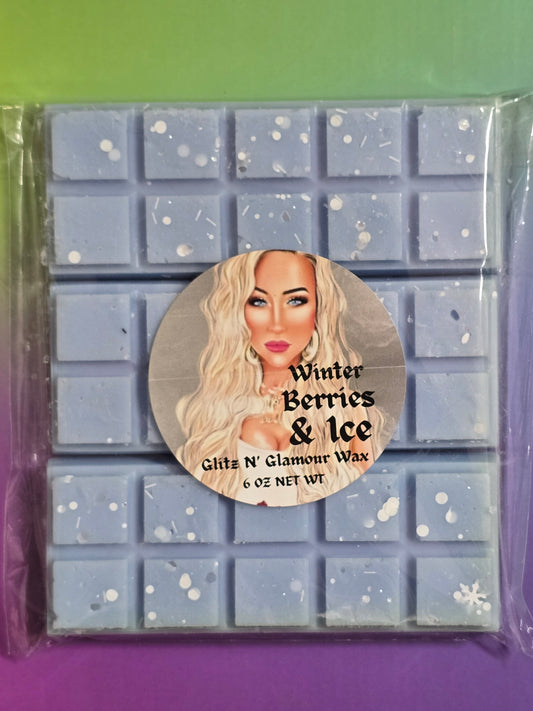 Winter Berries & Ice Scented Small Snap Bar Set (Color of Snap Bars are Subject to Change)
