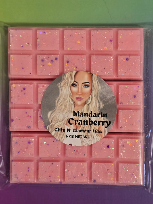 Mandarin Cranberry Scented Small Snap Bar Set (Color of Snap Bars are Subject to Change)