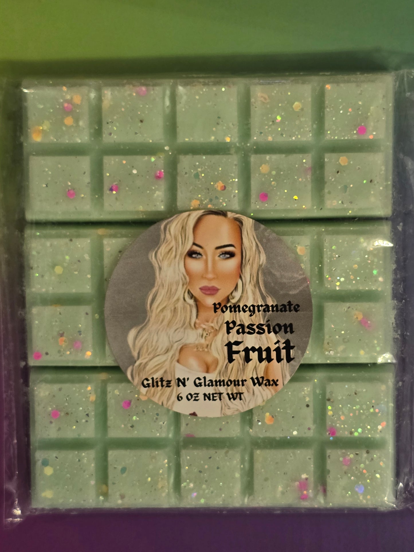 Pomegranate Passion Fruit Scented Small Snap Bar Set (Color of Snap Bars are Subject to Change)