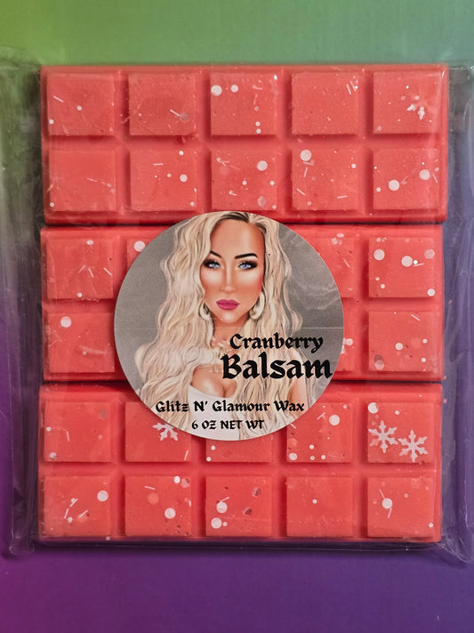 Cranberry Balsam Scented Small Snap Bar Set (Color of Snap Bars are  Subject to Change)