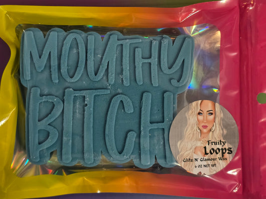 Fruity Loops Scented *Mouthy B*tch* HUGE Sliceable Wax Brick 🤣