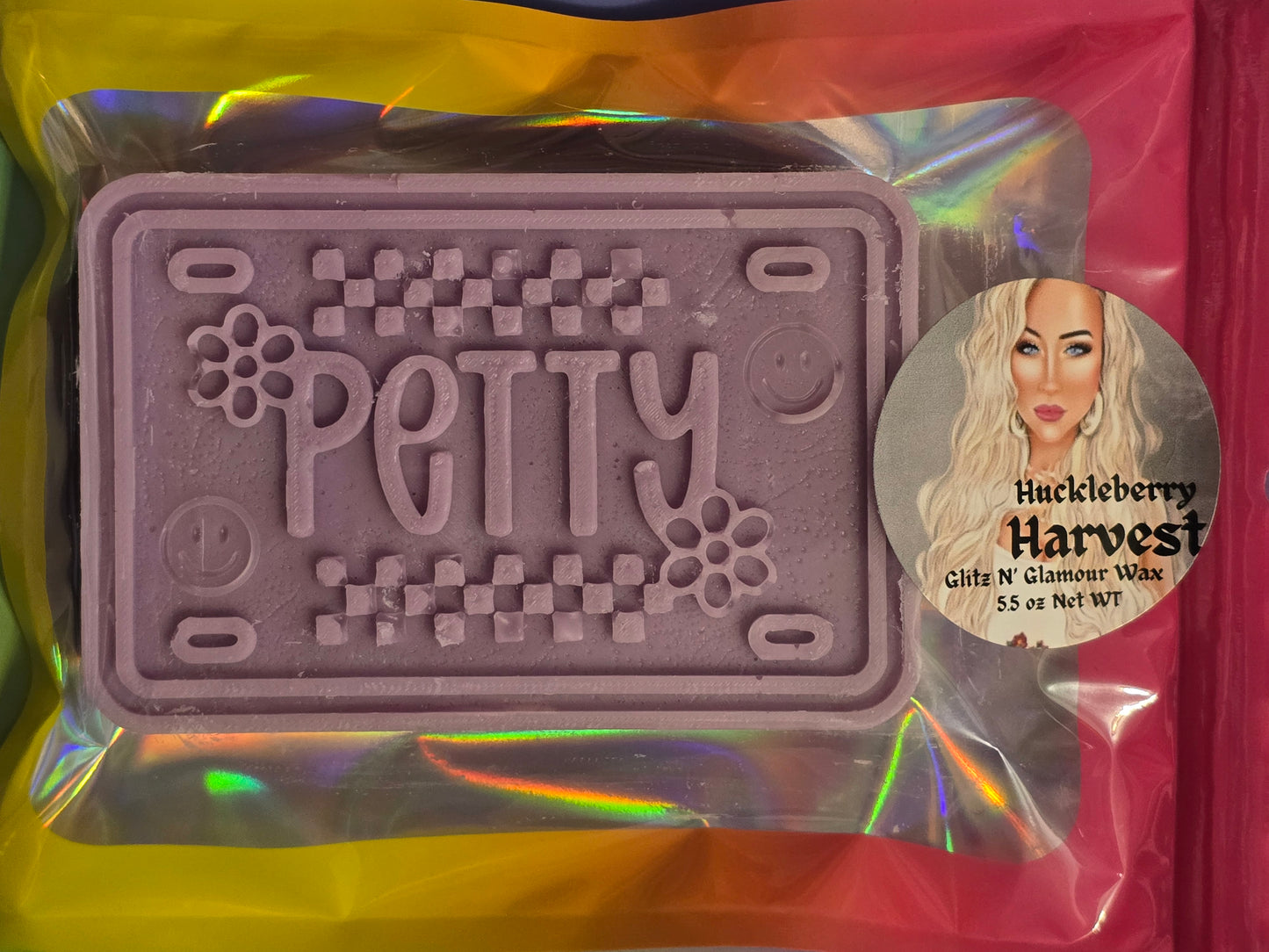 Huckleberry Harvest Scented *Petty Betty* HUGE Sliceable Wax Brick