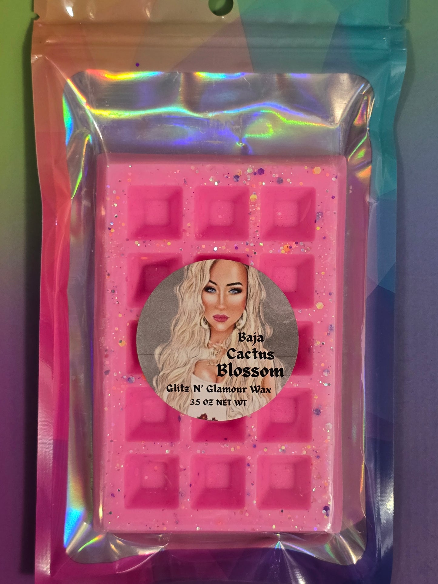 Baja Cactus 🌵 Blossom 🌸 Scented Waffle 🧇  (Color of Waffle is Subject to Change)
