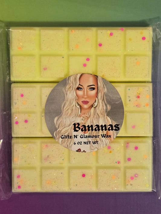 Bananas Scented Small Snap Bar Set (Color of Snap Bars are Subject to Change)