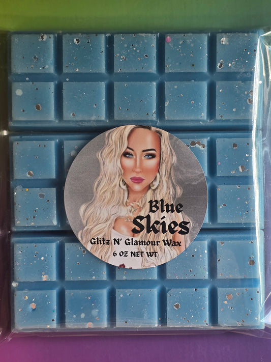 Blue Skies Scented Small Snap Bar Set (Color of Snap Bars are Subject to Change)