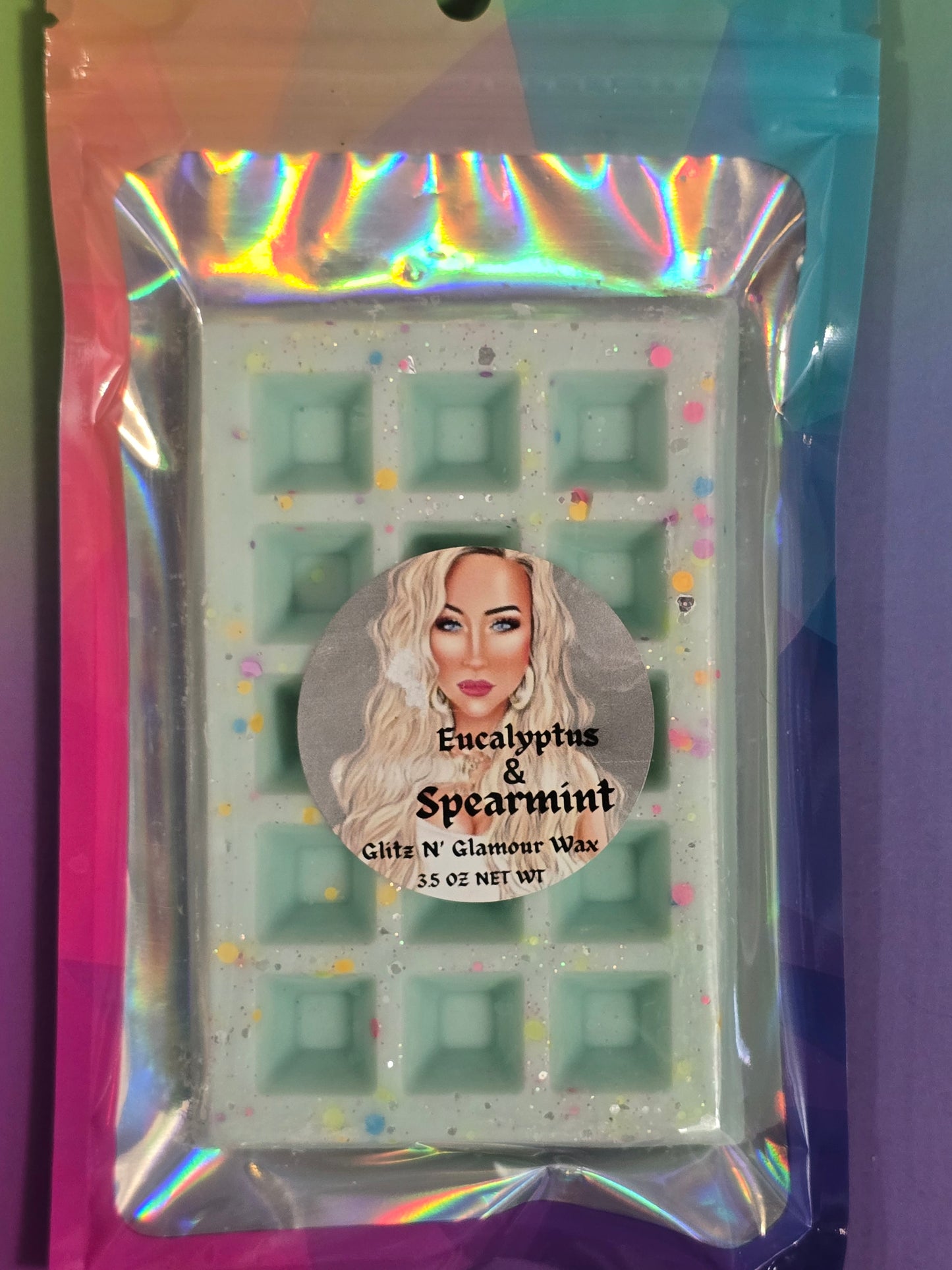 Eucalyptus & Spearmint Scented Waffle 🧇 (Color of Waffle is Subject to Change)