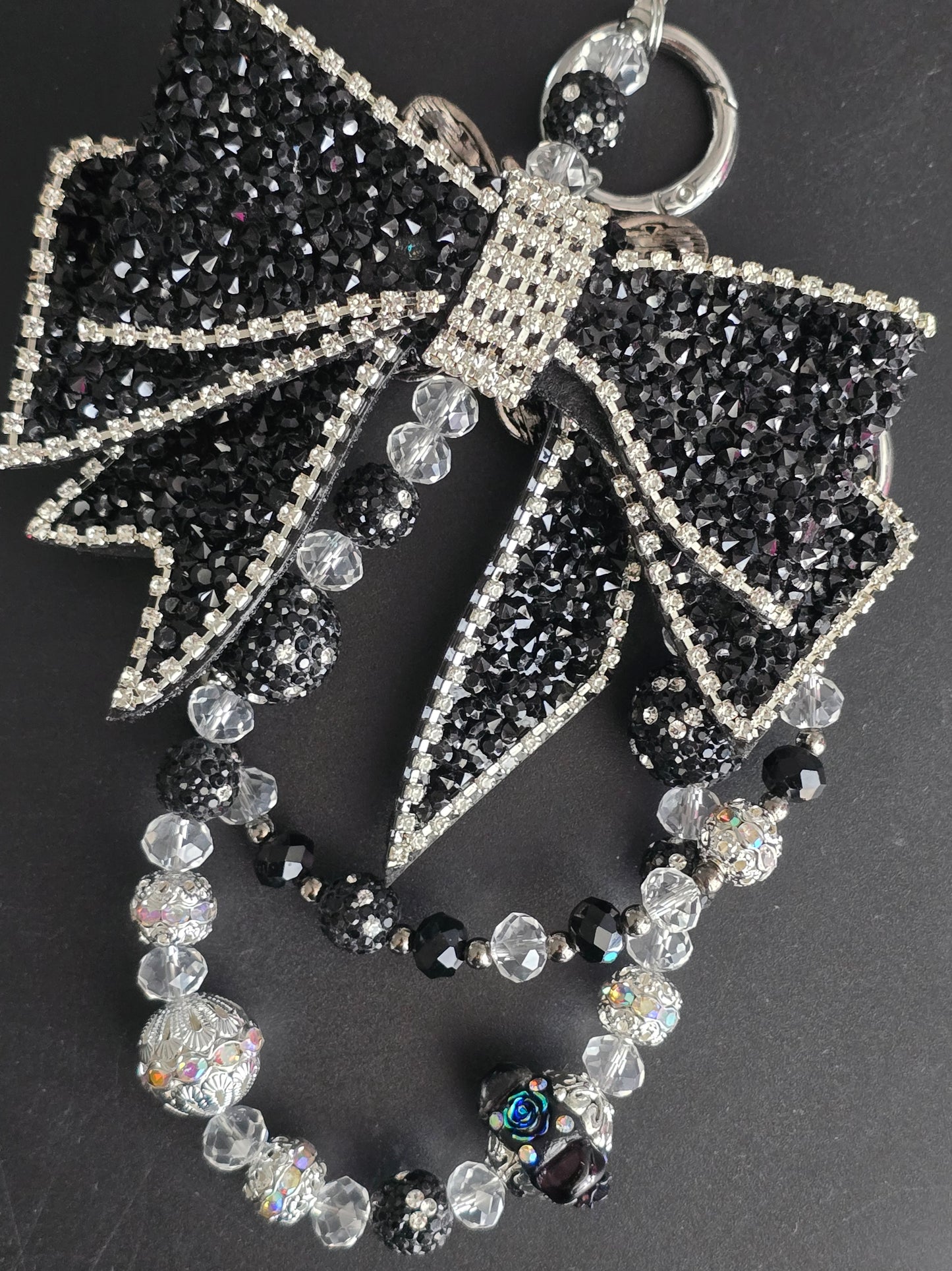 Bow Style Blingy Phone Charm, Bag Charm ✨️