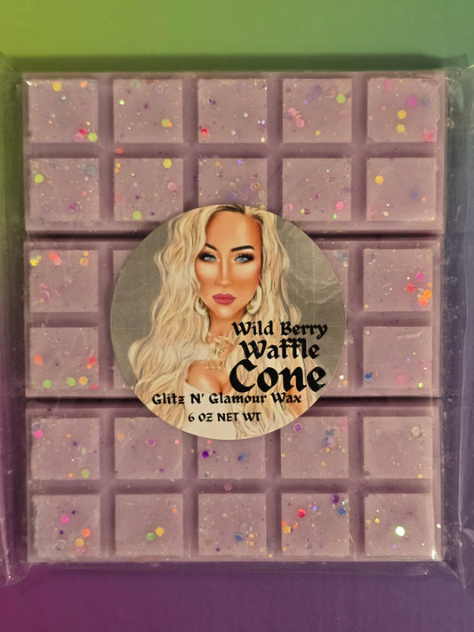 Wildberry Waffle Cone Scented Small Snap Bar Set (Color of Snap Bars are Subject to Change)