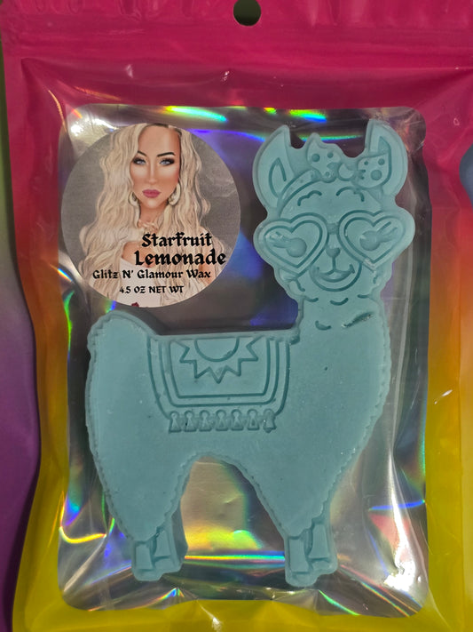 Starfruit Lemonade Scented *No Drama Llama* 🦙  HUGE Sliceable Wax Brick