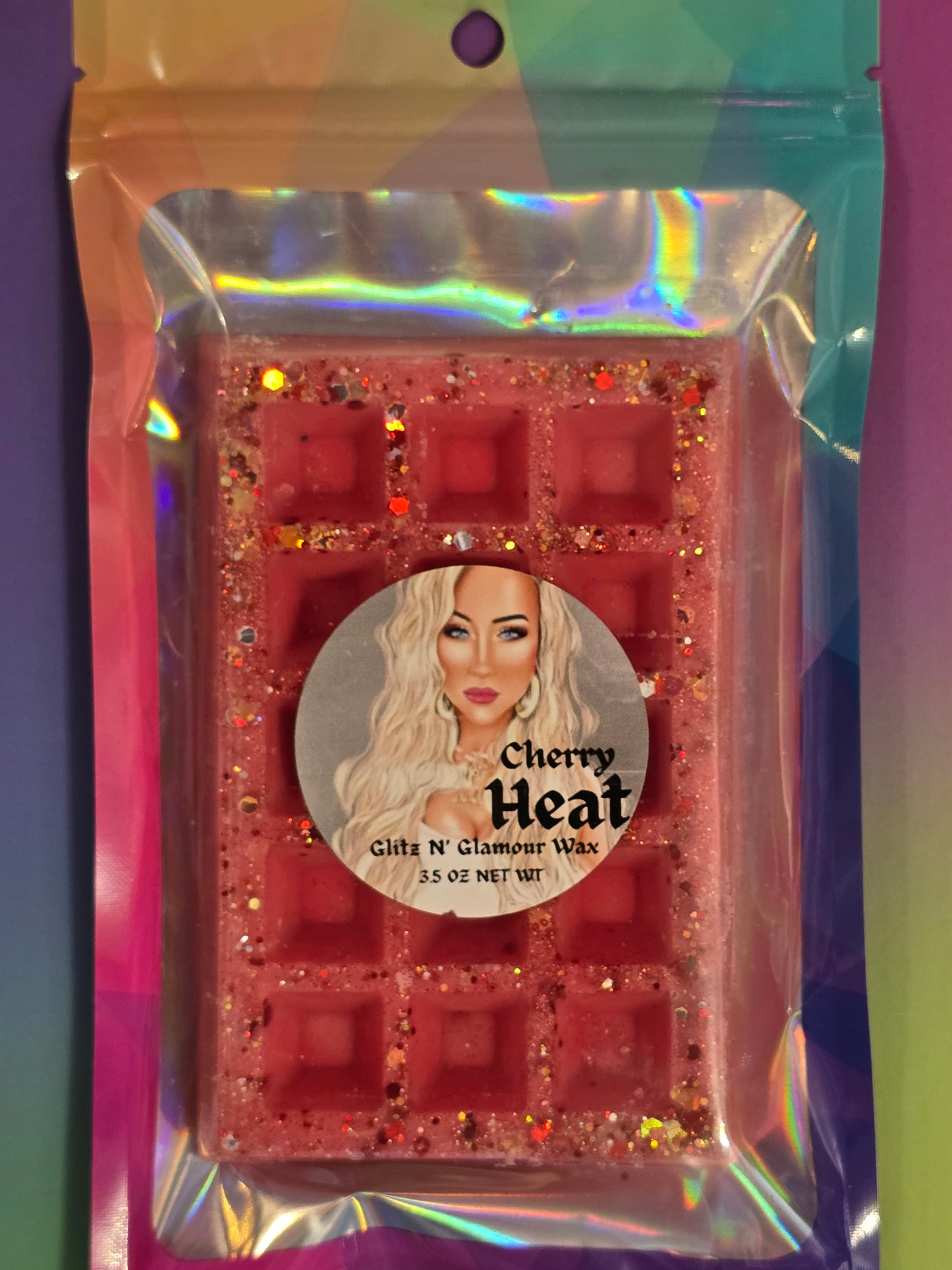 Cherry Heat Scented 🥵 Waffle 🧇  (Color of Waffle is Subject to Change)