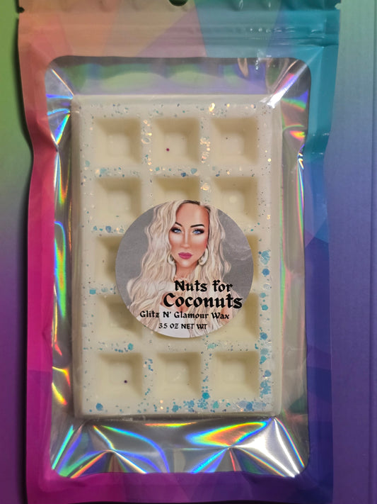Nuts for Coconuts Scented Waffle (Color of Waffle is Subject to Change)