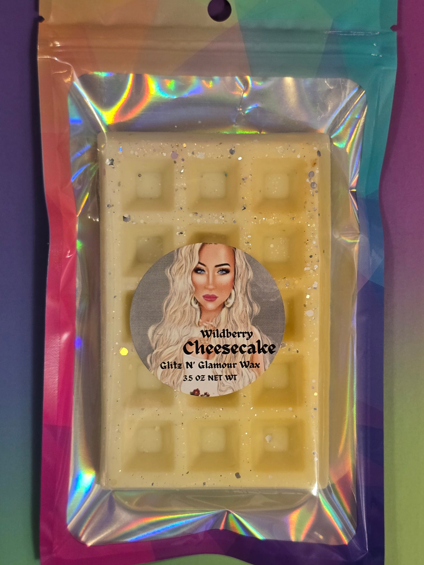 Wildberry Cheesecake Waffle 🧇 (Color of Waffle is Subject to Change)