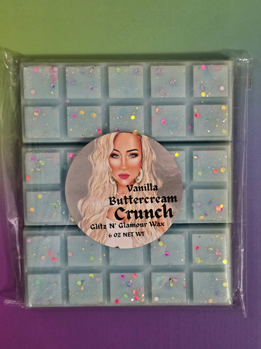 Vanilla Buttercream Crunch Scented Small Snap Bar Set (Color of Snap Bars are Subject to Change)