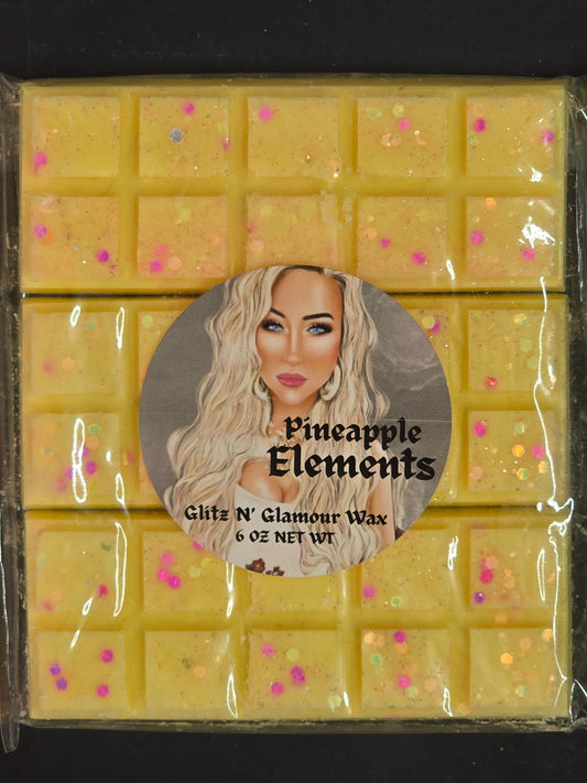 Pineapple Elements Scented Small Snap Bar Set (Color Subject to Change)