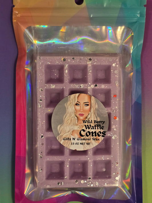 Wild Berry Waffle Cone Scented Waffle (Color of Waffle Subject to Change)