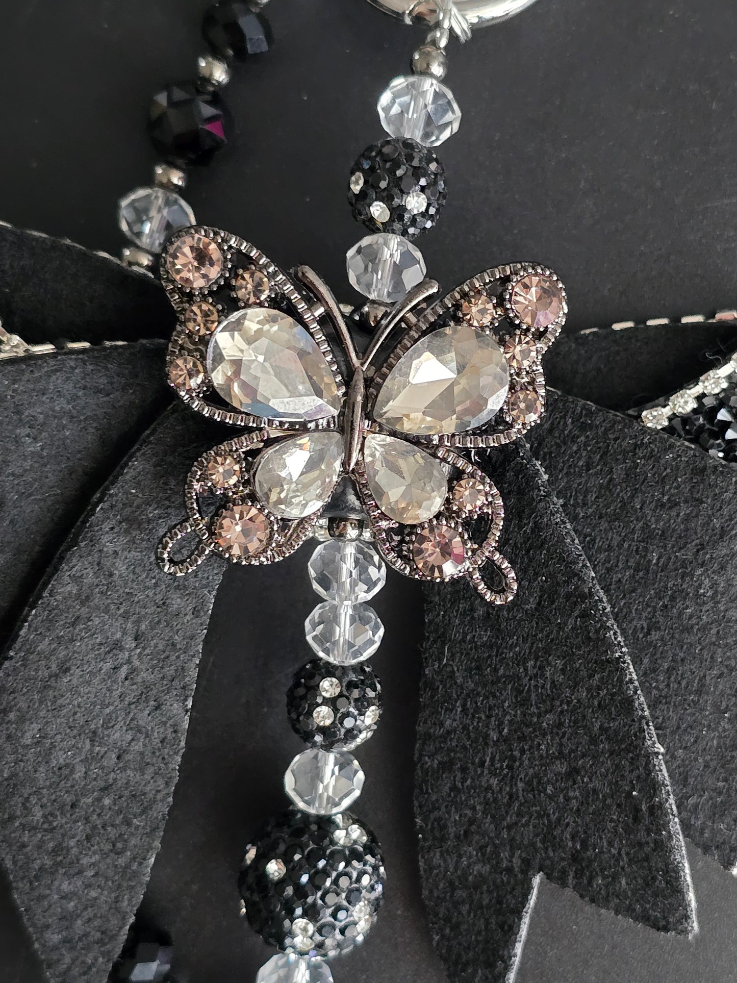 Bow Style Blingy Phone Charm, Bag Charm ✨️