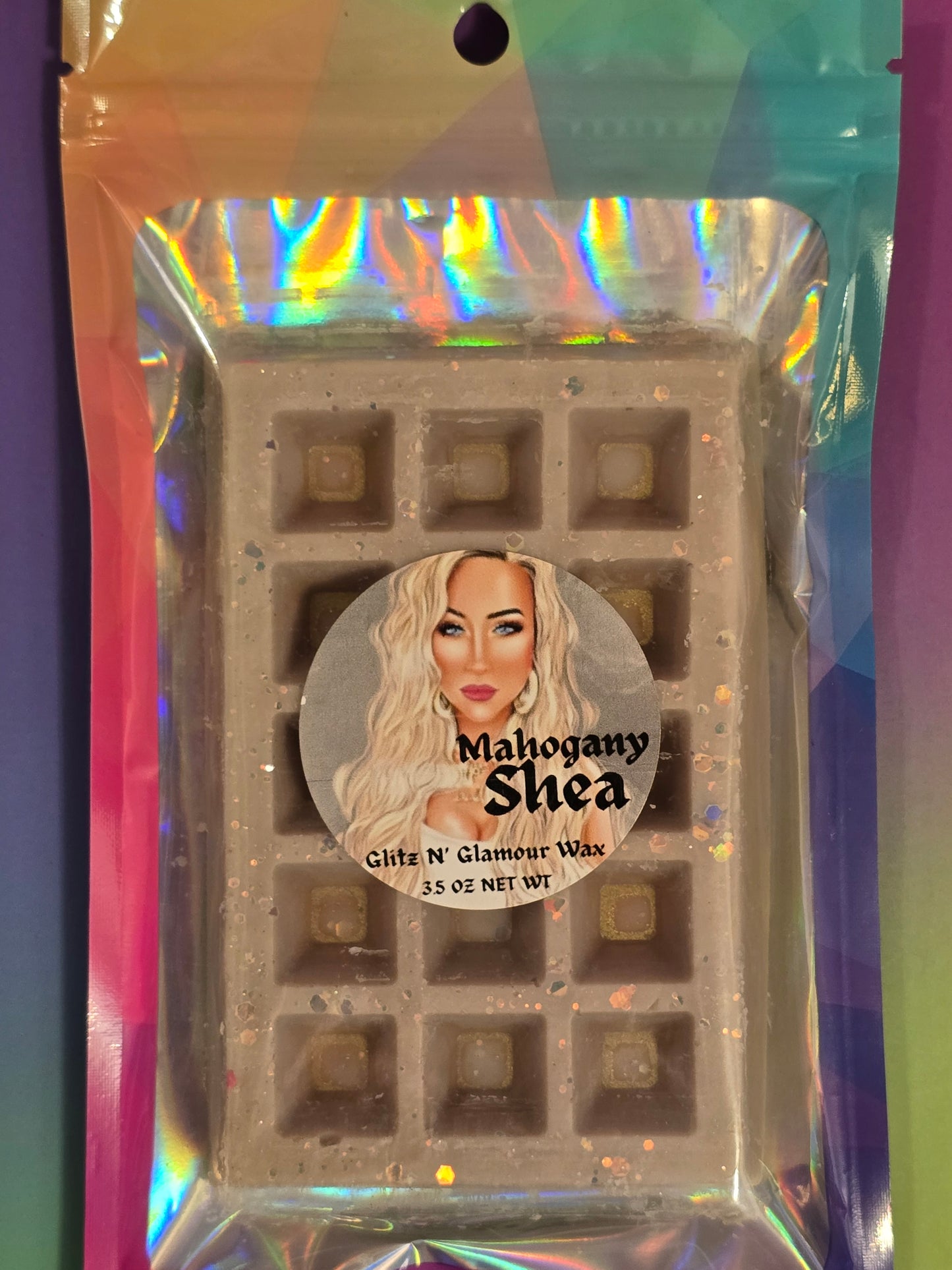 Mahagony Shea Scented Waffle 🧇 (Color of Waffle is Subject to Change)