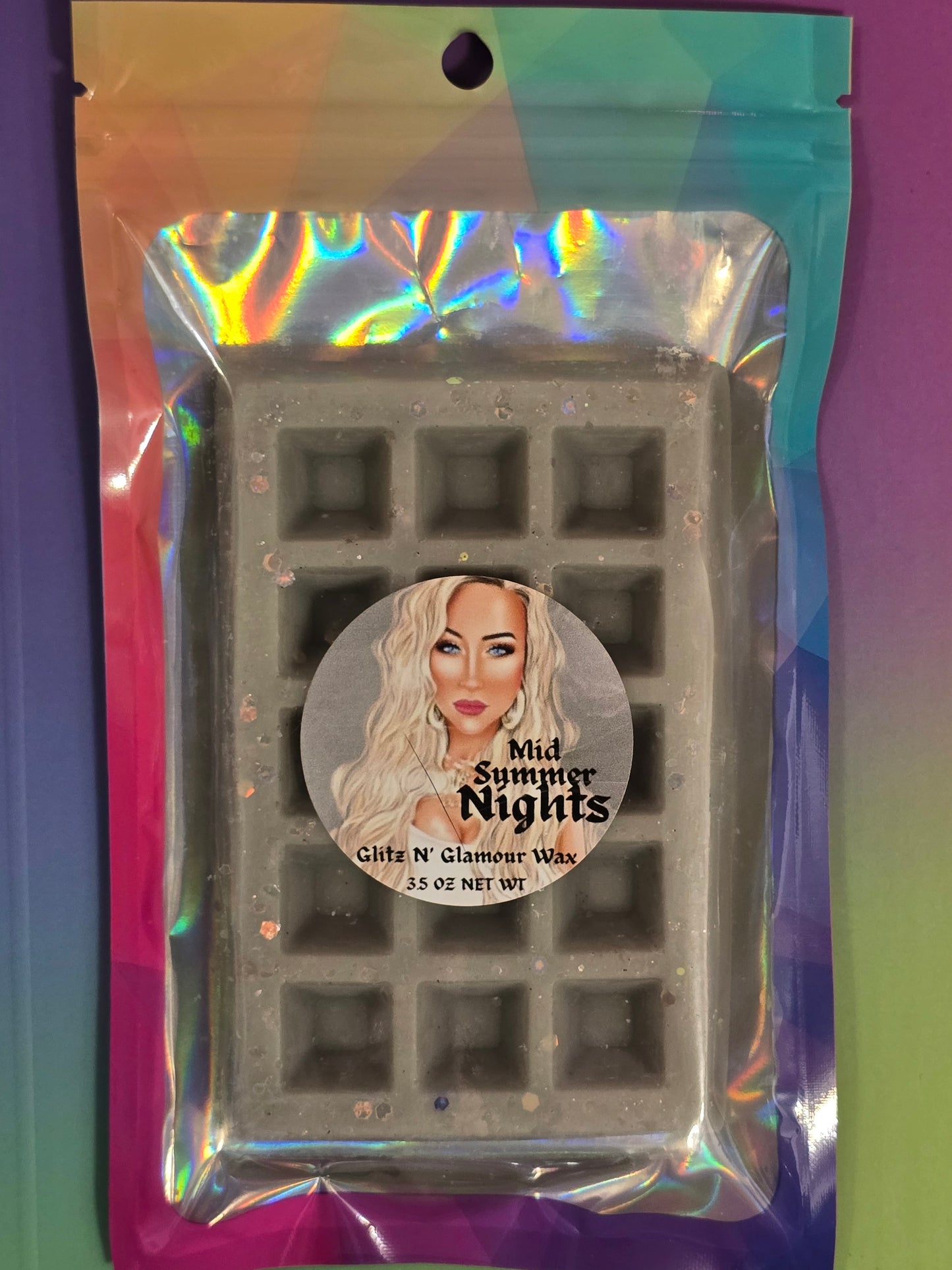 Mid-Summer Nights Scented Waffle 🧇 (Color of Waffle is Subject to Change)