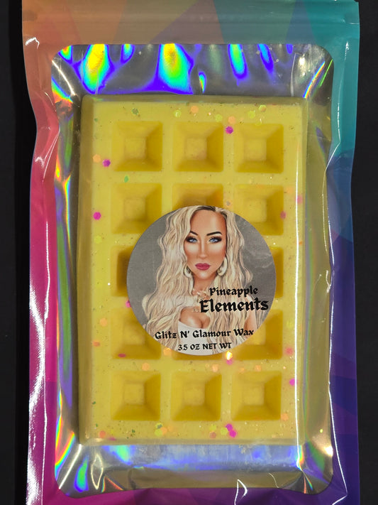 Pineapple 🍍 Elements Scented Waffle 🧇 (Color of Waffle is Subject to Change)