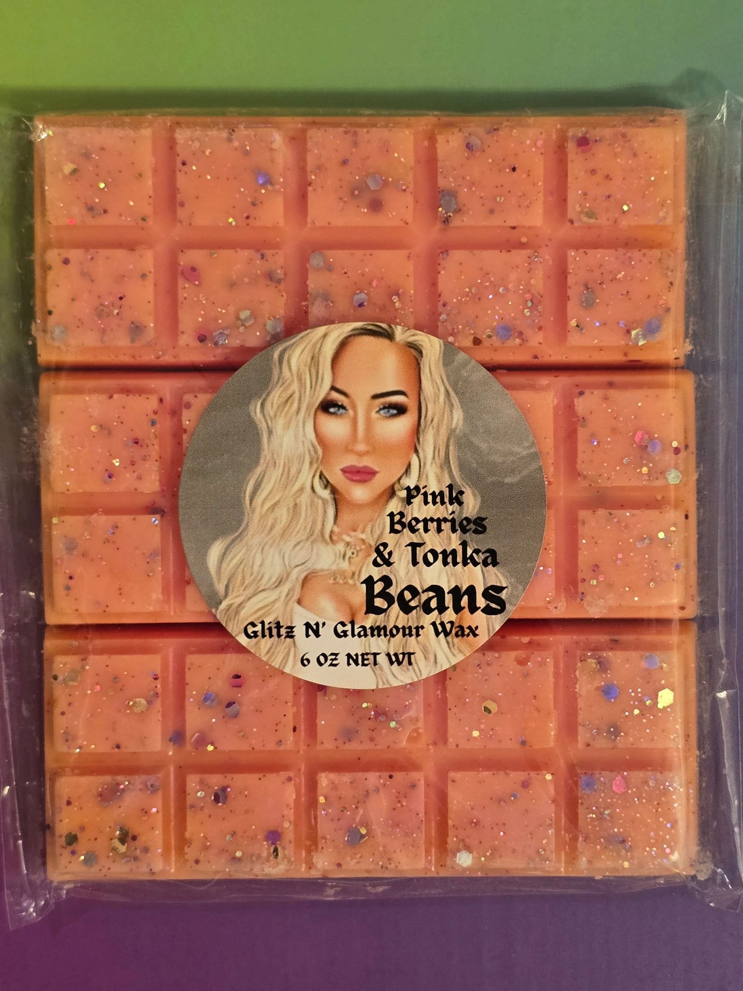 Pink Berries & Tonka Bean Scented Small Snap Bar Set (Color of Snap Bars are Subject to Change)