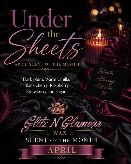 *Under the Sheets APRIL SCENT of the MONTH - Small Snap Bar Set*