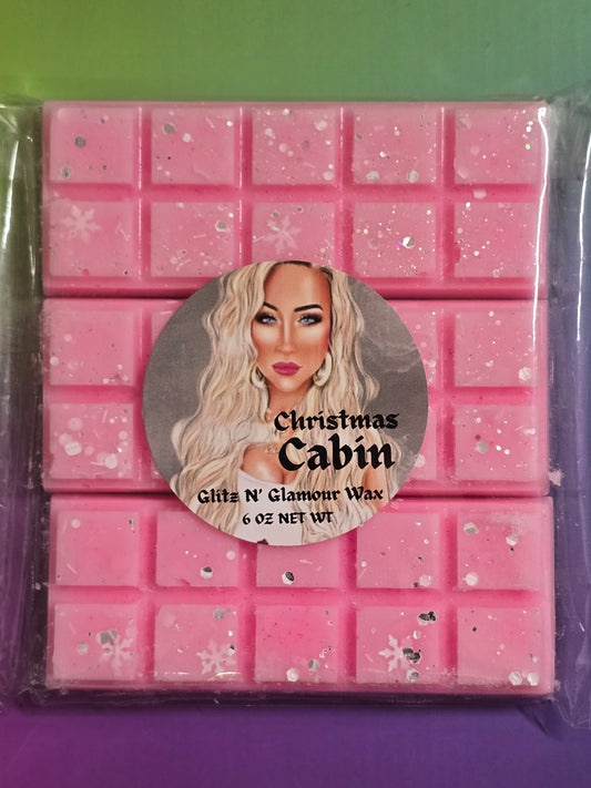 Christmas Cabin Scented Small Snap Bar Set (Color of Snap Bars are Subject to Change)