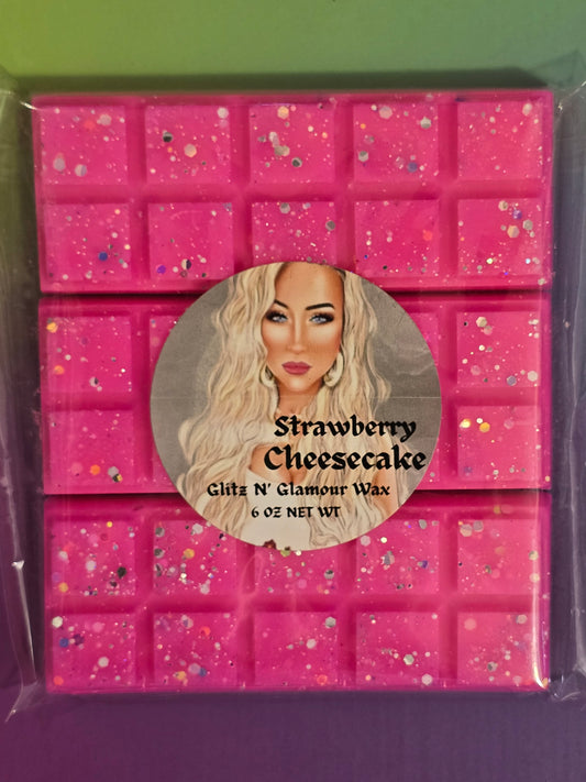 Strawberry Cheesecake Scented Small Snap Bar Set (Color of Snap Bars are Subject to Change)